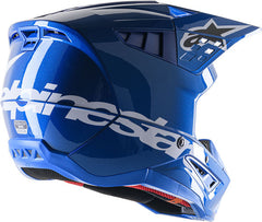 Alpinestars Off Road Blue Supertech M5 Helmet, Size 2X | 8306323-7900-2X
