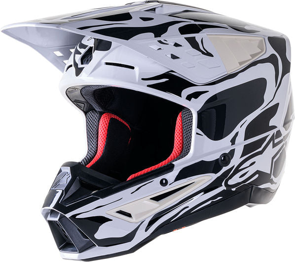 Alpinestars Off Road Gray Supertech M5 Helmet | 8306523-906