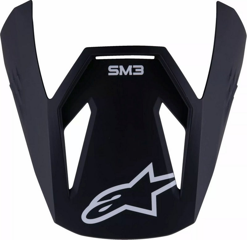 Alpinestars Youth SM3 Solid Visor, Black | 8980825-110