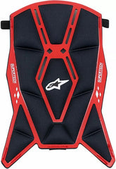 Alpinestars Supertech M10/M8 Helmet Top Pad, Black, Red | 8982219-10