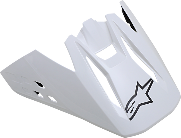 ALPINESTARS VISOR SM5 SOLID GLOSS WT | 8983021-2180