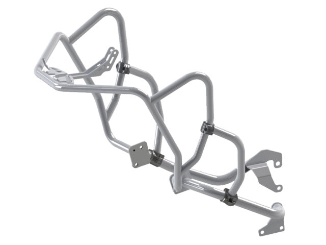 AltRider Upper & Lower Crash Bar Kit for Honda CRF1100L Africa Twin ADV Sports - (Headlight Guard Installed) - Black | AS20-2-1612
