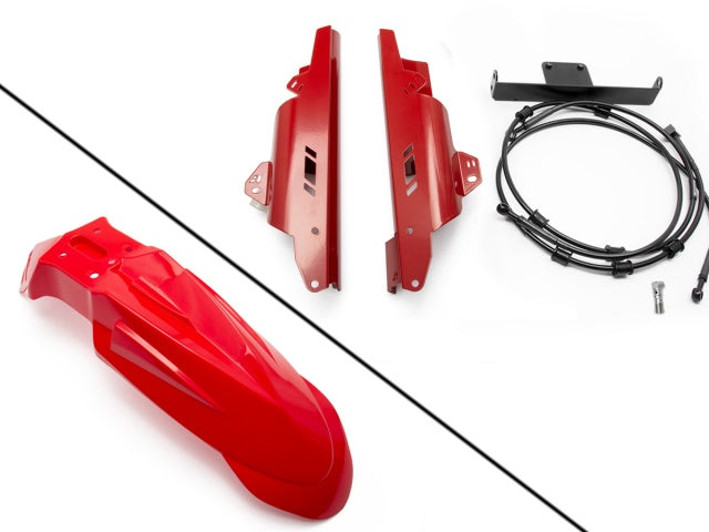 AltRider High Fender Kit with Speed Bleeder for Honda CRF1000L and CRF1100L Africa Twin/ ADV Sports - Red | AT18-5-8103