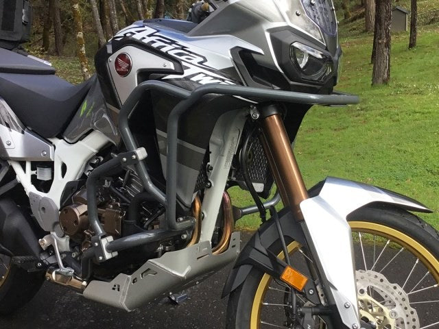 AltRider Upper Crash Bars for the Honda CRF1000L Africa Twin Adventure Sports (with installation bracket) - Grey | AT18-6-1011