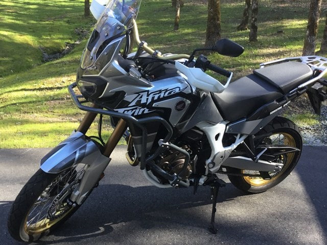 AltRider Upper & Lower Crash Bars for the Honda CRF1000L Africa Twin Adventure Sports - Grey | AT18-6-1012