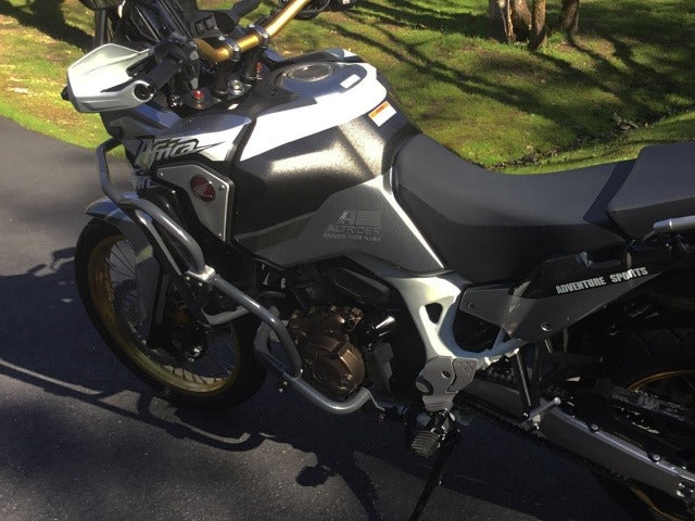 AltRider Upper & Lower Crash Bars for the Honda CRF1000L Africa Twin Adventure Sports - Grey | AT18-6-1012