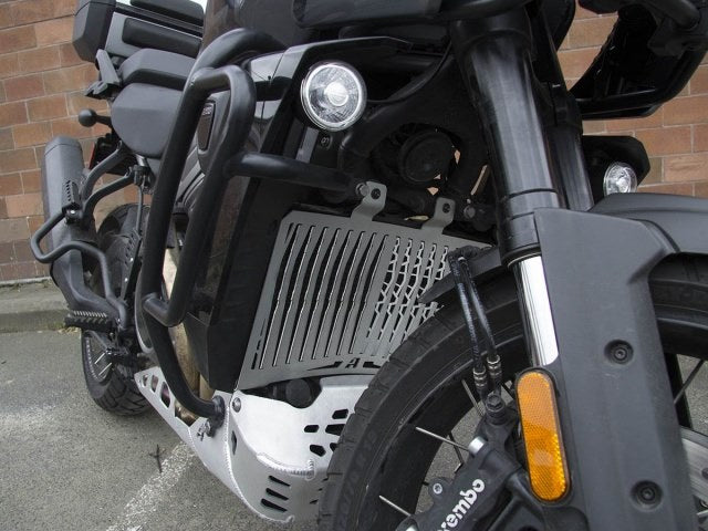 AltRider Radiator Guard for the Harley-Davidson Pan America 1250 - Silver | HD21-1-1102