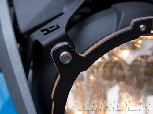 AltRider Clear Headlight Guard for the BMW R 1200 GS /GSA Water Cooled - Black