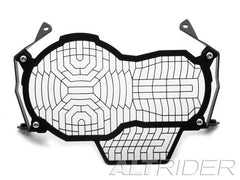 AltRider Stainless Steel Mesh Headlight Guard Extended Kit for the BMW R 1200 GS Water Cooled (2013-2016) - Black