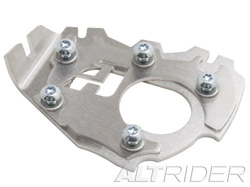AltRider Side Stand Enlarger Foot for the BMW R 1200 GS Adventure Water Cooled - Silver