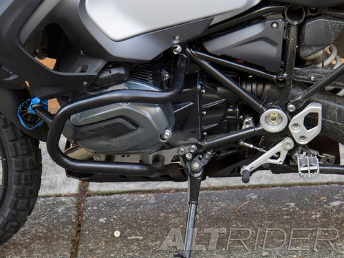 AltRider Crash Bar and Skid Plate System for the BMW R 1200 GS Water Cooled (2014-current) - Silver/Black