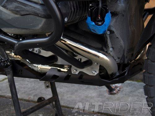 AltRider Crash Bar and Skid Plate System for the BMW R 1200 GS Water Cooled (2014-current) - Black/Silver