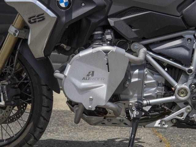 AltRider Cylinder Head Guards for the AltRider BMW R 1250 GS Crash Bars - Silver | R122-0-1106