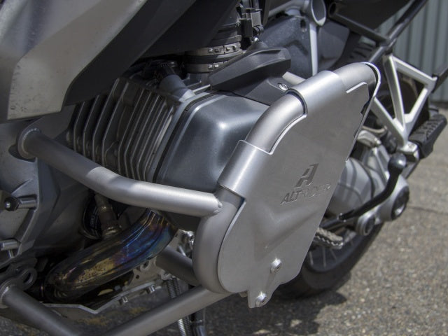 AltRider Cylinder Head Guards for the AltRider BMW R 1250 GS Crash Bars - Silver | R122-0-1106