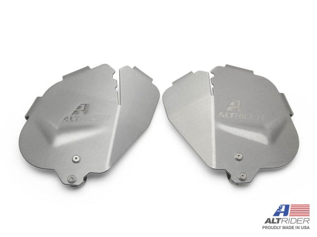 AltRider Cylinder Head Guards for the AltRider BMW R 1250 GS Crash Bars - Silver | R122-0-1106