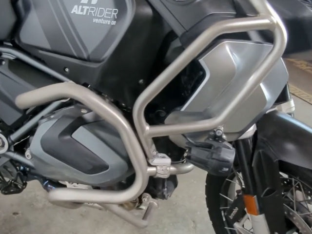 AltRider Crash Bars for the BMW R 1250 GS Adventure - Silver - Without Mounting Bracket | R123-0-1004