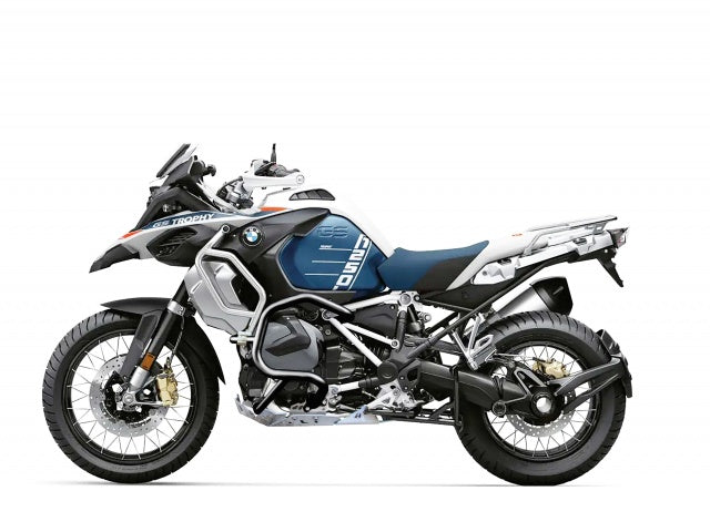 AltRider Crash Bar and Skid Plate System for the BMW R 1250 GS Adventure - Black Bars/Silver Plate | R123-3-1003