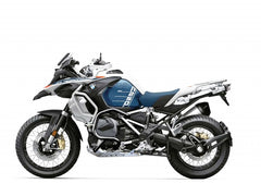AltRider Crash Bar and Skid Plate System for the BMW R 1250 GS Adventure - Black Bars/Silver Plate | R123-3-1003