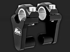Altrider ROX 2" Pivoting Bar Risers for 7/8" OR 1-1/8" Handlebar - Black | RO02-2-2001