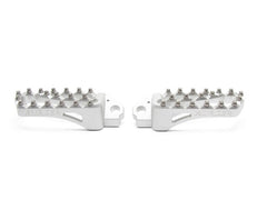 AltRider Extra Wide Foot Pegs for Yamaha and KTM Models - Silver | T719-0-2105
