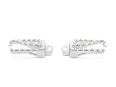 AltRider Extra Wide Foot Pegs for Yamaha and KTM Models - Silver | T719-0-2105