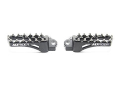 AltRider Extra Wide Foot Pegs for Yamaha and KTM Models - Black | T719-2-2105