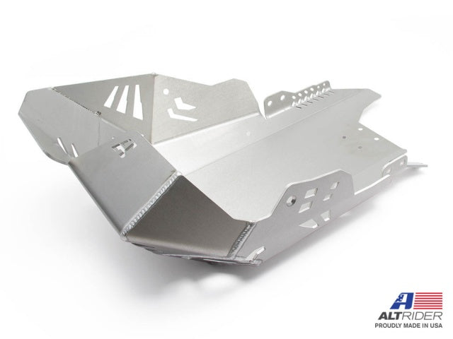 AltRider Skid Plate with Linkage Guard for the Yamaha Tenere 700 (2022-current) - Silver | T722-1-1202