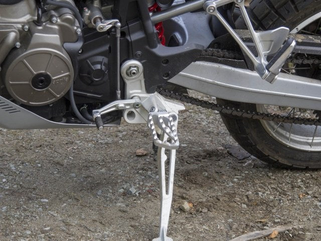 AltRider Adventure II Foot Pegs for the Aprilia Tuareg 660 - Silver | TU23-0-2107