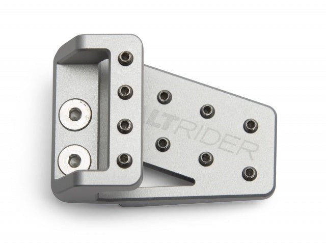 AltRider DualControl - 25.4mm Riser for the Aprilia Tuareg 660 - Silver | TU23-1-2511