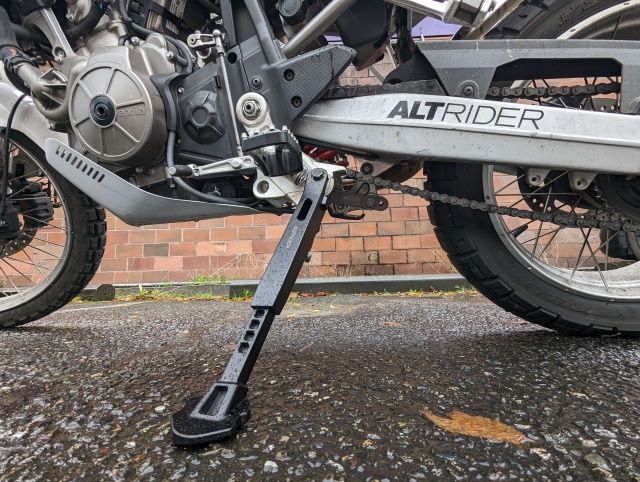 AltRider Adjustable Aluminum Side Stand for the Aprilia Tuareg 660 | TU23-2-2301