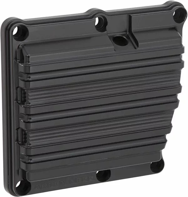 Arlen Ness 10-Gauge Transmission Side Cover Black | 03-864