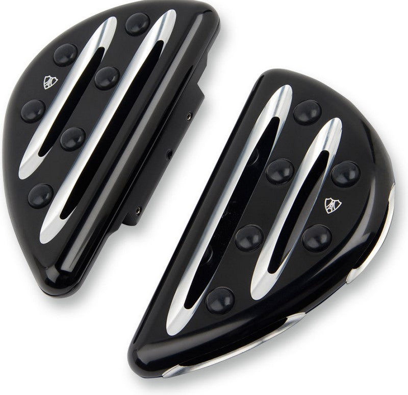 ARLEN NESS FLOORBOARDS PASSENGER DEEP CUT BLACK | 06-867