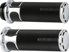 ARLEN NESS GRIPS SLOT TRACK FUSION THROTTLE BY WIRE CHROME | 07-302