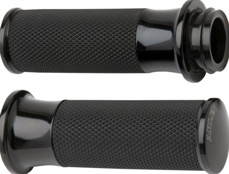ARLEN NESS GRIPS SMOOTH FUSION THROTTLE BY WIRE BLACK | 07-323