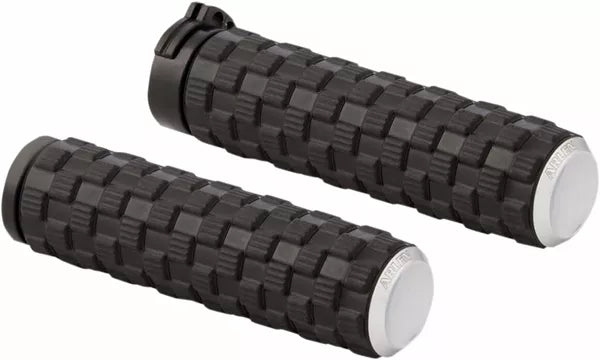 Arlen Ness Air Trax Grips Chrome | 07-351