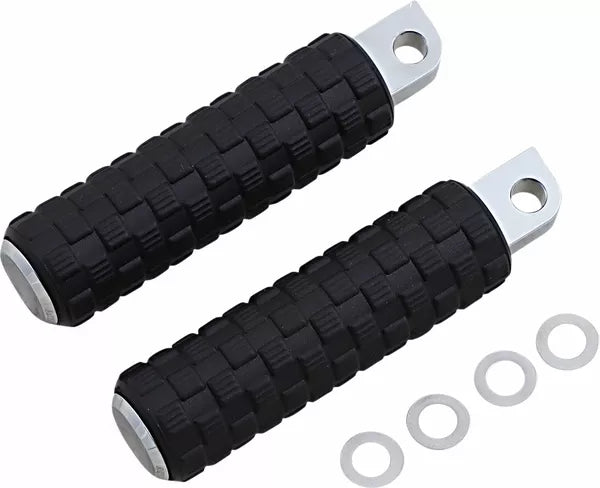 Arlen Ness Fusion Male-Mount Footpegs Chrome | 07-962
