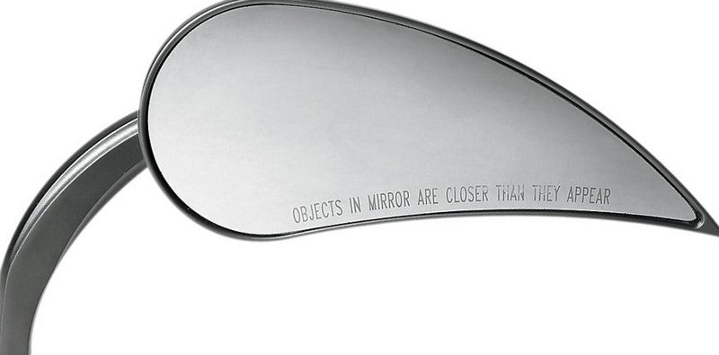 ARLEN NESS MIRROR RAD 3 DIE CAST BLACK RIGHT | 13-093