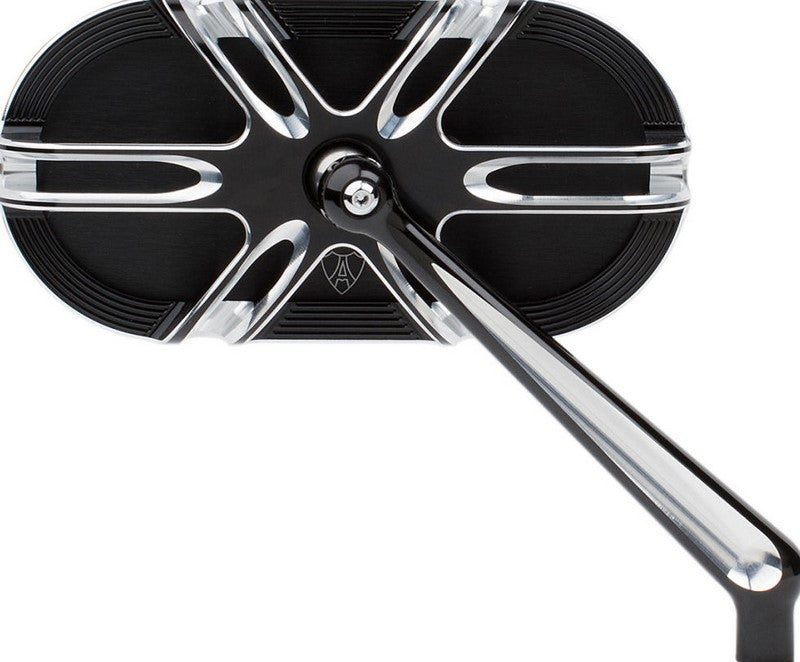 ARLEN NESS MIRROR CAGED DEEP CUT RIGHT BLACK | 13-166