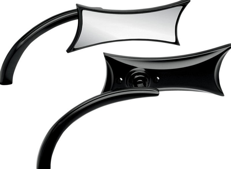 ARLEN NESS MIRROR 4-POINT MICRO BLACK LEFT | 13-418