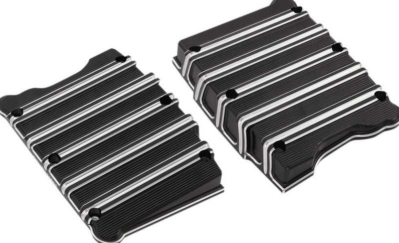 ARLEN NESS ROCKER BOX COVERS 10-GAUGE TWIN CAM BLACK | 18-253