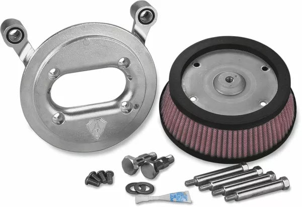 Arlen Ness Big Sucker Air Filter Kit Silver | 18-498