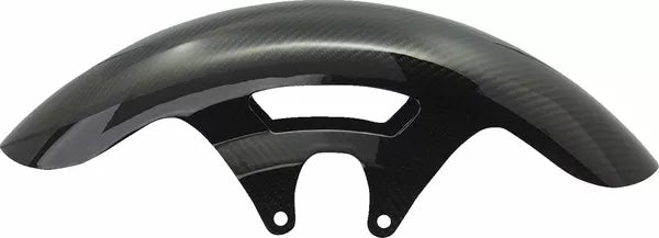 Arlen Ness Carbon Fiber 19" Cafe Front Fender Black Gloss | 210-010
