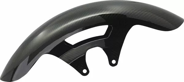 Arlen Ness Carbon Fiber 19" Cafe Front Fender Black Gloss | 210-011