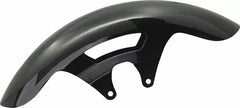 Arlen Ness Carbon Fiber 19" Cafe Front Fender Black Gloss | 210-011