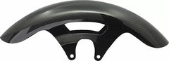 Arlen Ness Carbon Fiber 19" Cafe Front Fender Black Gloss | 210-011