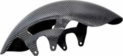 Arlen Ness Carbon Fiber 19" Cafe Front Fender Black Gloss | 210-017