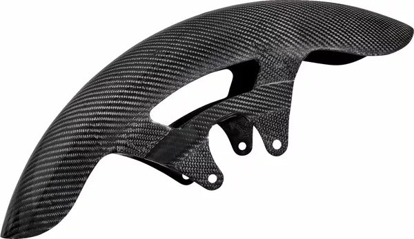 Arlen Ness Carbon Fiber 19" Cafe Front Fender Black Gloss | 210-017