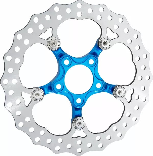 Arlen Ness Spider Rotor Blue | 300-063