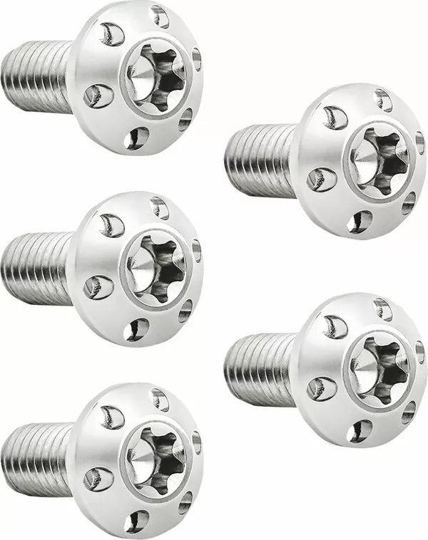 Arlen Ness Holeshot Brake Rotor Bolt Kit Polished | 300-909