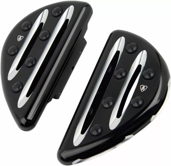 Arlen Ness Deep Cut Floorboards Chrome | 410-004